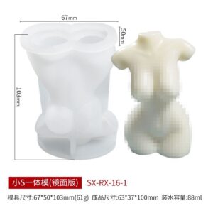 Curvy lady mold