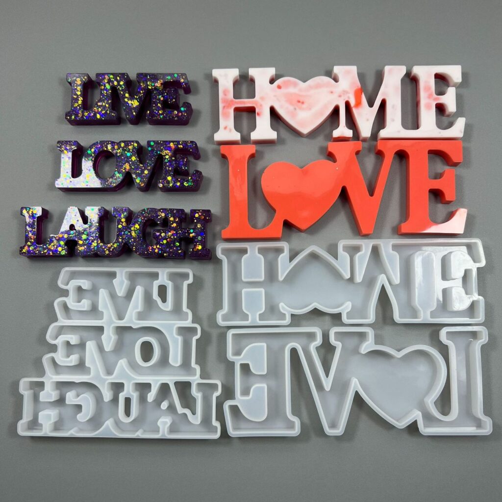 Live Love Laugh Home Deco Mold