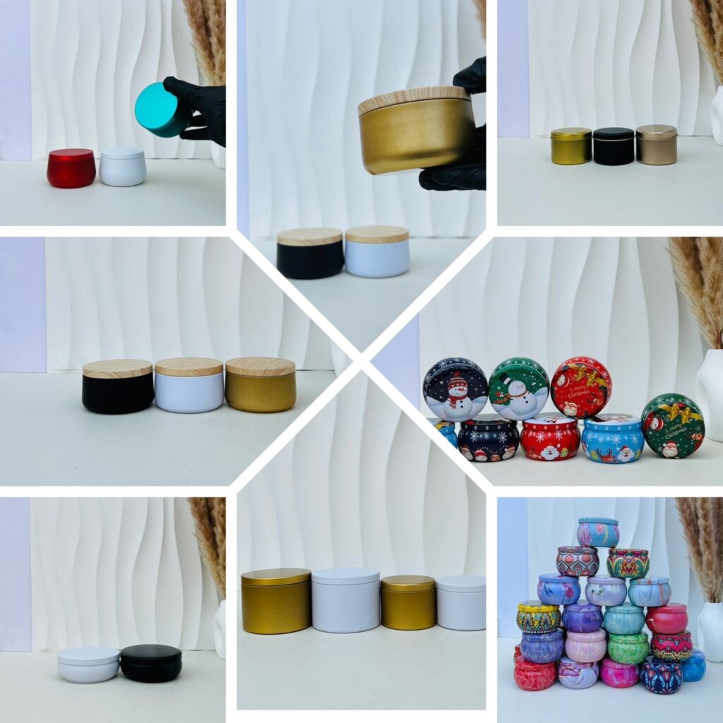 Candle Tin Jars