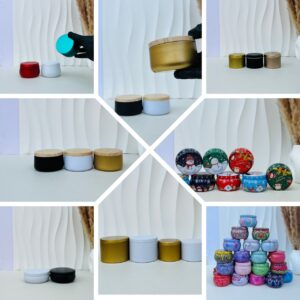 Candle Tin Jars
