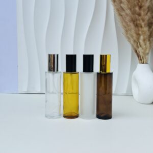 Colored long spray bottle