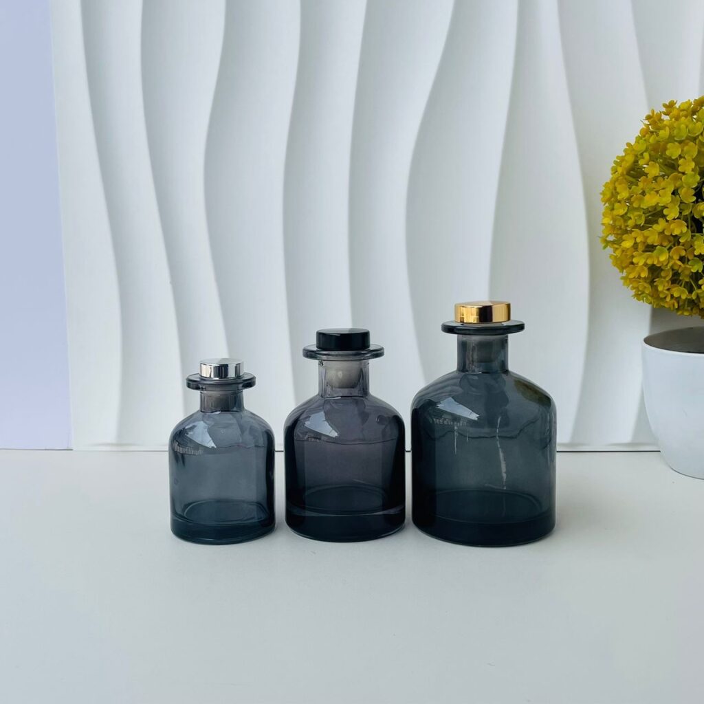 Tinted Grey Zarah Diffuser Bottle