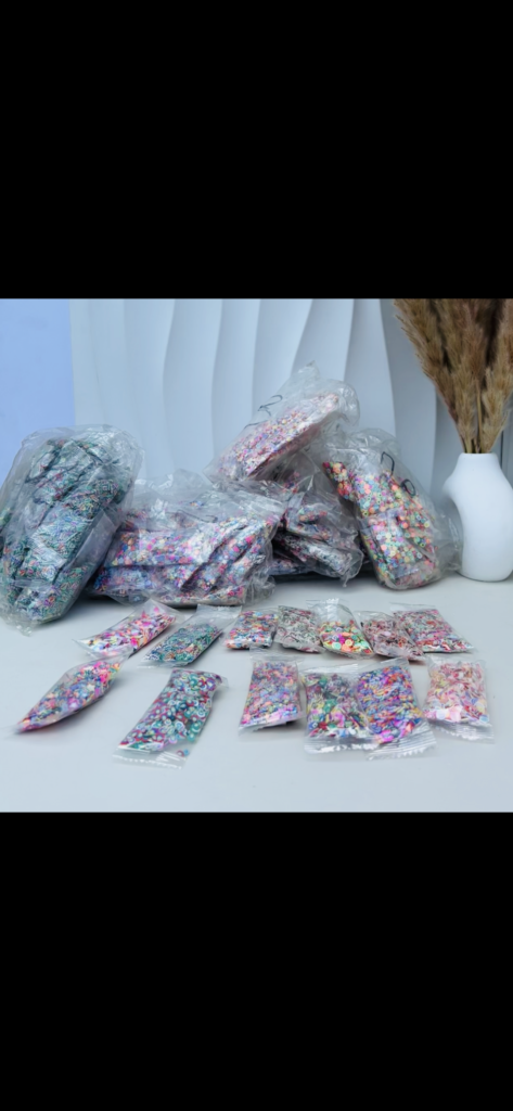 Polymer topper slices