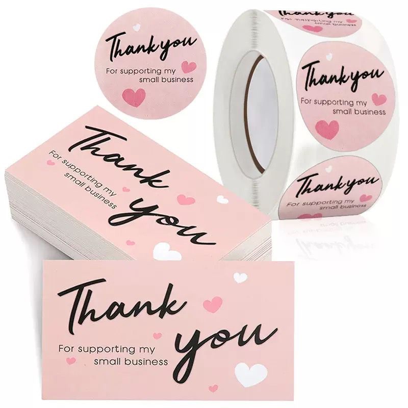 Thank you cards/stickers