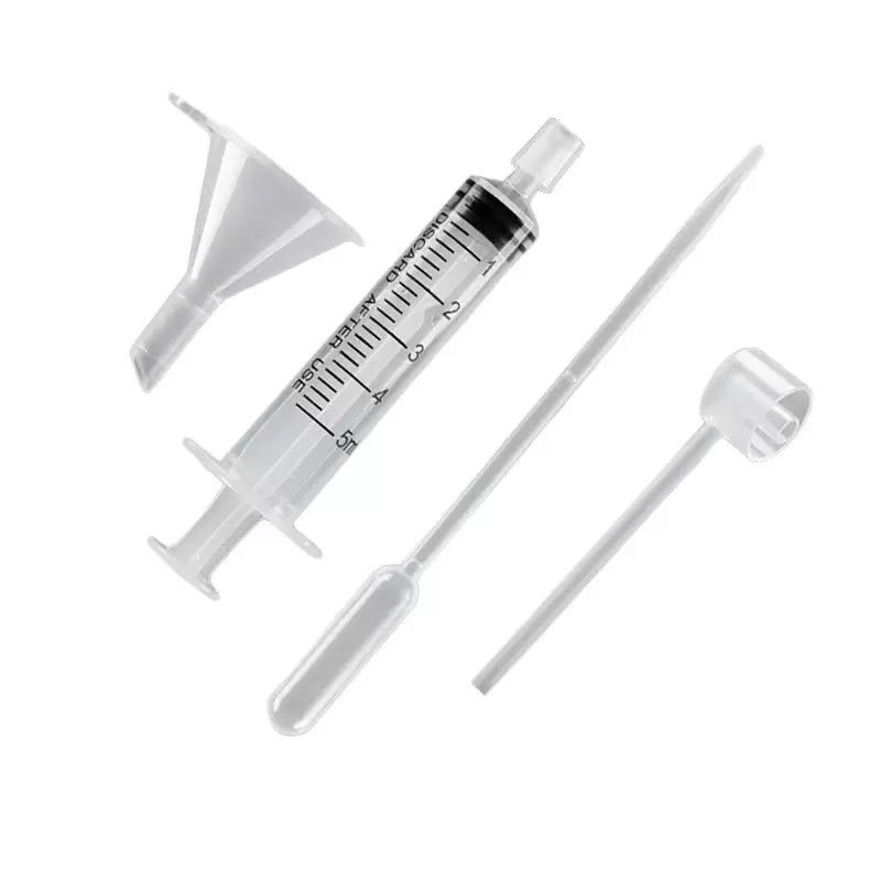 Syringe perfume dispenser kit